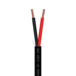 Wavenet 500' 16AWG 2C SPEAKERWIRE BLACK