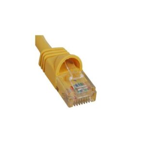 ICC PATCH CORD, CAT 6, MOLDED BOOT, 14'  YL