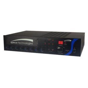 SPECO 240W PA Mixer Amplifier with Module Bay