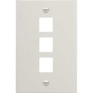 Wavenet FP03PWH-SPK FACEPLATE 25 PK WHITE