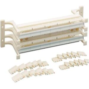 ICC 110 WIRING BLOCK W/ FT KIT, 100-PAIR, 5e