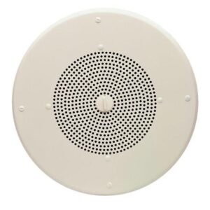 VALCOM 8in Talkback Ceiling Speaker w Vol Con