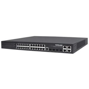 Intellinet 24-Port Gb Ethernet PoEplus  Web-Manage