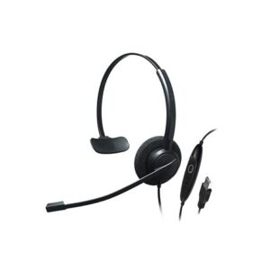 ADDASOUND Single Ear, Noise Cancelling USB Headset