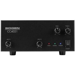 Bogen AMPLIFER,40W,2 INPTS 1 P/LEVEL