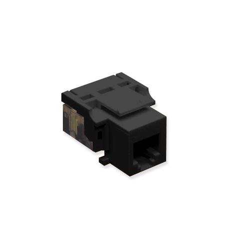 ICC MODULE, VOICE, RJ-11, EZ, BLACK