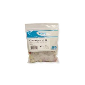 ICC MODULE, CAT 6, EZ, 25 PK, IVORY