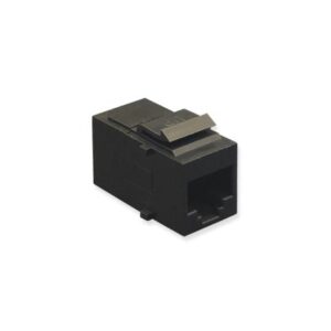 ICC MODULE, COUPLER, CAT 6, BLACK