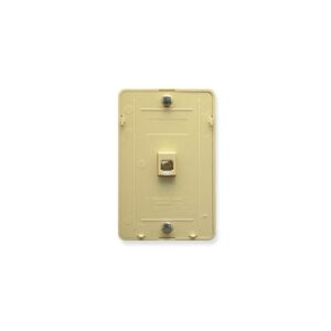 ICC Wall Plate IDC 6P6C IVORY