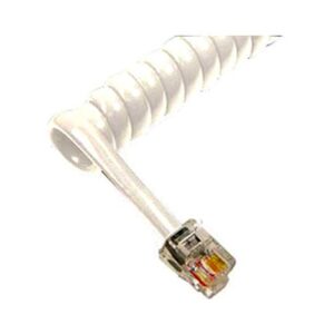Cablesys GCHA444006-FWH / 6' Handset Cord - White