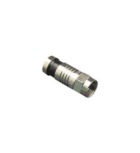 ICC CONNECTOR, F-TYPE, RG6, 100PK