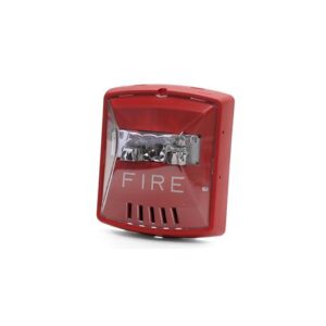 Wheelock HN STR,RED,2W,WALL,12/24V,8CD
