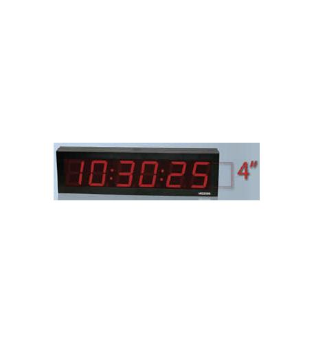 VALCOM IP PoE 6 Digit, 4 inch Digital Clock, Do