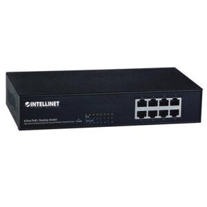 Intellinet 8 Port POE 10/100 Desktop Switch