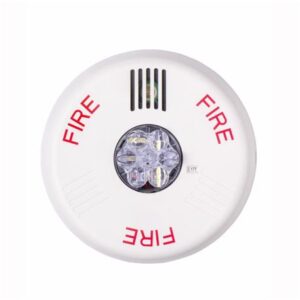 Wheelock ELUXA,LED HN STR,WHT,CEILING,24V,15/30/7