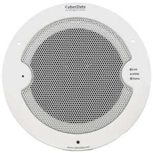 CyberData InfoCast Enabled Speaker Talkback White