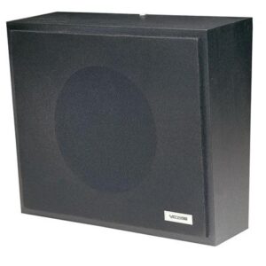 VALCOM 1Watt 1Way Wall Speaker - Black