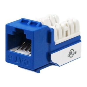 Wavenet CAT6 JACK SDJ SERIES BLUE 25 PACK