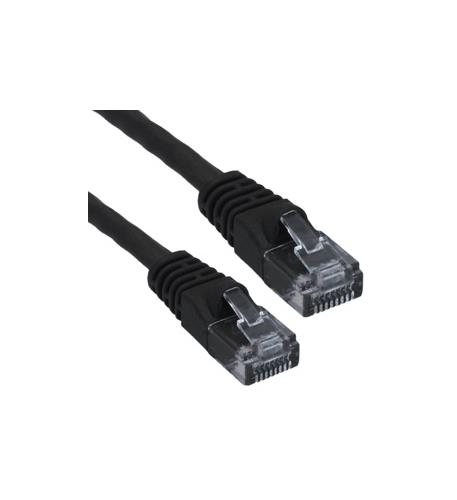 Wavenet CAT6 PATCH CORD BOOTED 30' BLACK