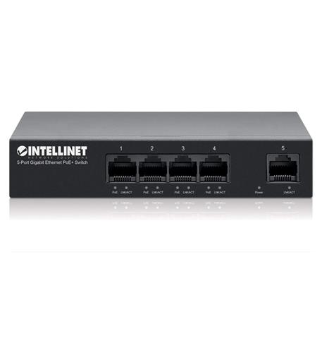 Intellinet 5-Port Gb Ethernet PoEplus Switch