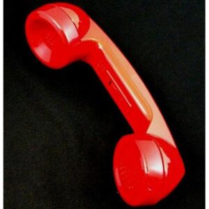 Cortelco 006547-0M2-PAK Replacement Handset - Red